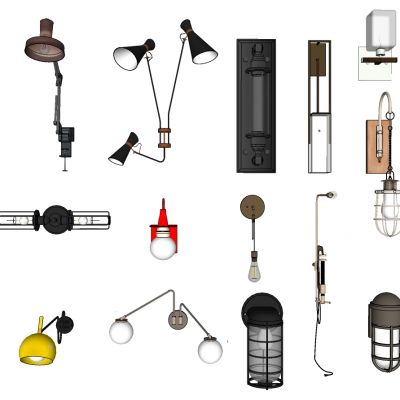 工业风现代防爆壁灯铁艺壁灯