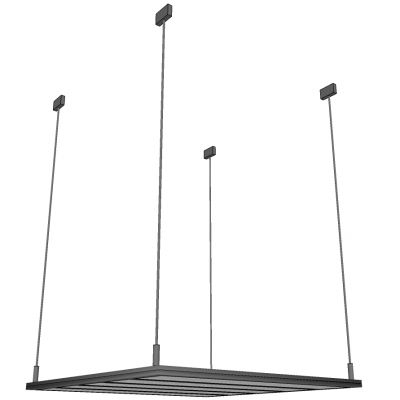 办公室吊灯格栅灯