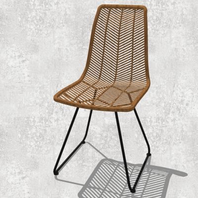 户外休闲藤编竹编藤椅