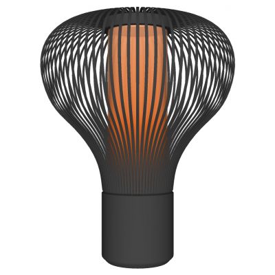 现代意大利flexform藤编竹编台灯