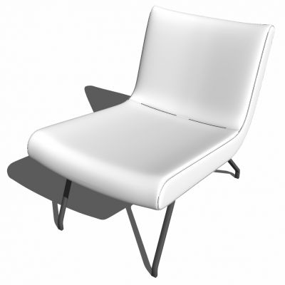 现代简约单人休闲椅