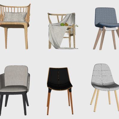 现代欧式美式法式椅