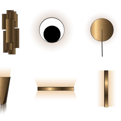 简欧式新中式轻奢壁灯