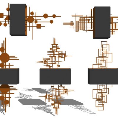 欧式金属铁艺轻奢壁灯装饰灯