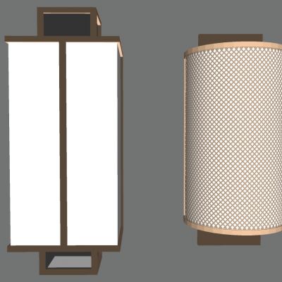 新中式铁艺壁灯