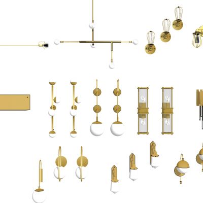 北欧现代简约壁灯小吊灯