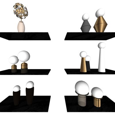 北欧现代轻奢床头小台灯