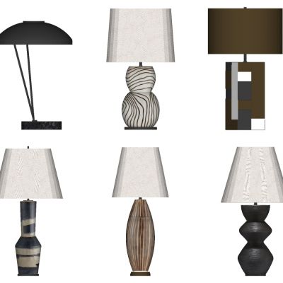 新中式现代简欧台灯