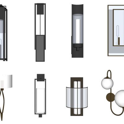 现代新中式壁灯