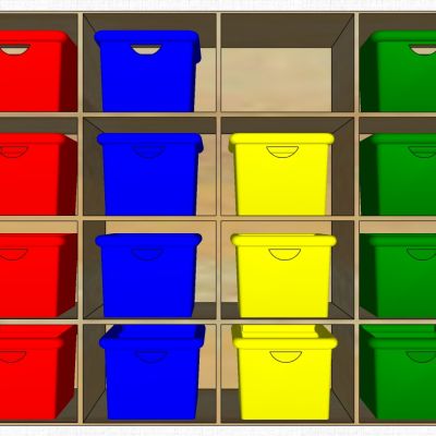 儿童家具收纳柜