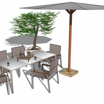 户外休闲餐桌椅