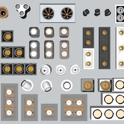 筒灯射灯轨道射灯斗胆灯舞台射灯