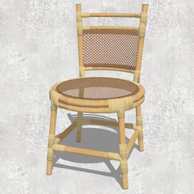 户外休闲藤编竹编藤椅