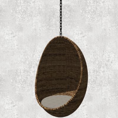 藤编吊椅
