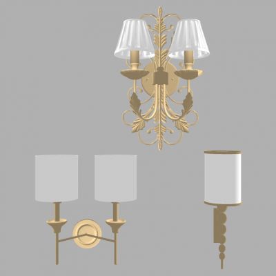 欧式美式法式金属铁艺壁灯