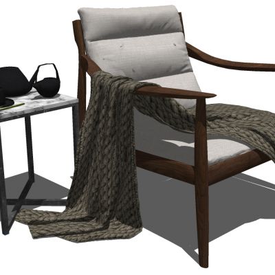 北欧现代单人休闲椅