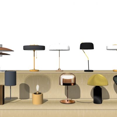 现代轻奢台灯组合