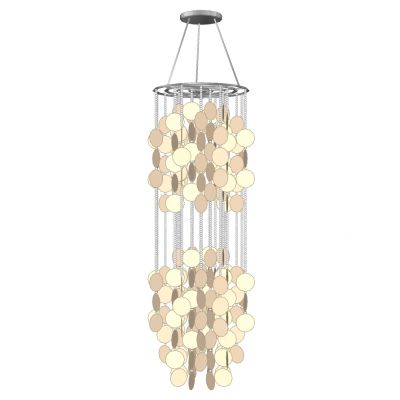 现代金属水晶吊灯