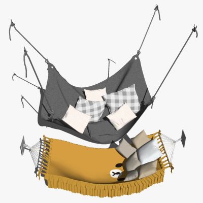 现代室外吊床吊椅