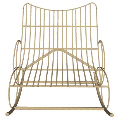 户外编织竹编休闲椅