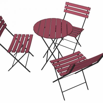 户外铁艺休闲桌椅