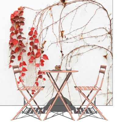 户外铁艺休闲桌椅