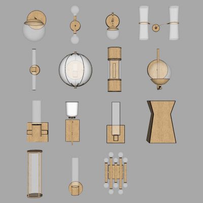 新中式现代壁灯