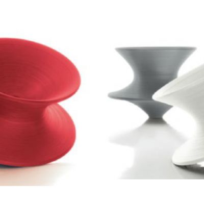 现代简约商场休闲解压陀螺椅