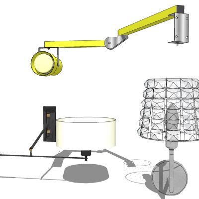 现代新中式床头壁灯