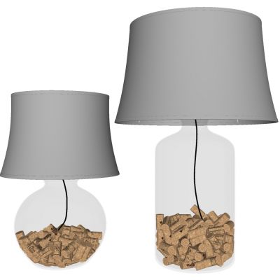 现代轻奢玻璃艺术台灯