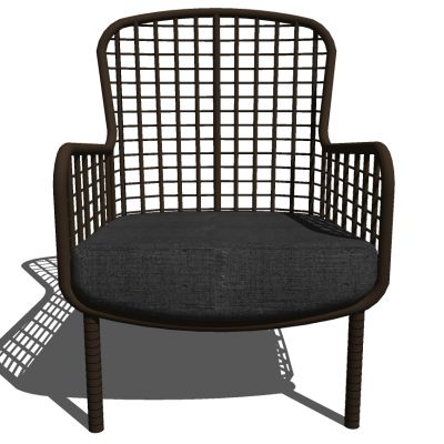 户外铁艺休闲椅