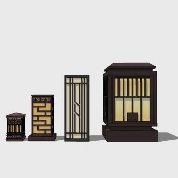 新中式庭院景观灯马灯落地灯