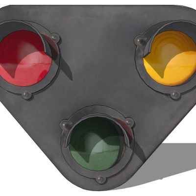 现代交通红绿灯