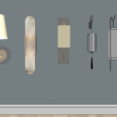 新中式铁艺壁灯