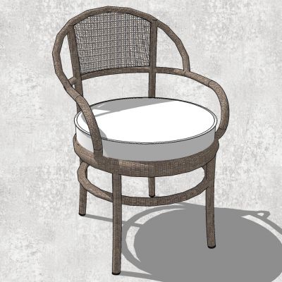 户外休闲藤编竹编藤椅