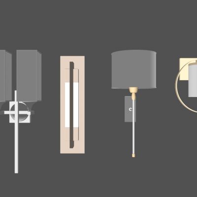 新中式壁灯金属壁灯轻奢壁灯