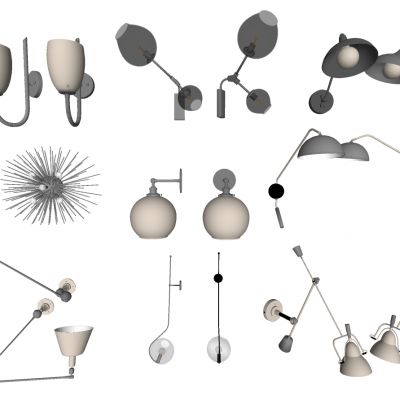 工业风长臂壁灯现代壁灯