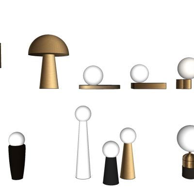 北欧现代轻奢台灯