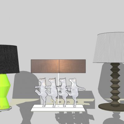 新中式台灯组合