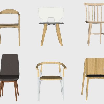 现代欧式美式法式椅