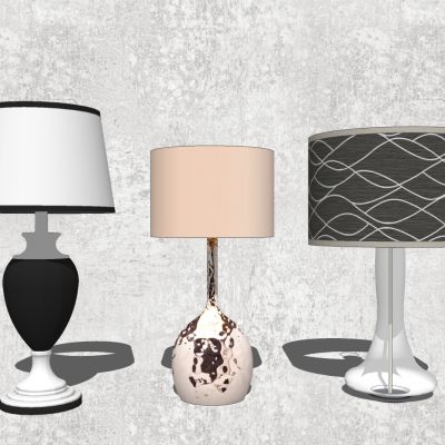 简欧式台灯组合