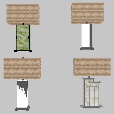 新中式台灯组合