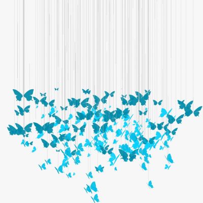 现代蝴蝶异形大型水晶吊灯