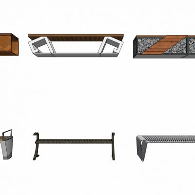 室外户外公园休闲座椅