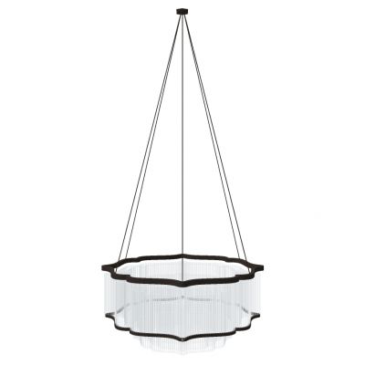 现代新中式水晶吊灯