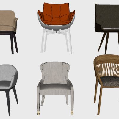 现代欧式美式法式椅