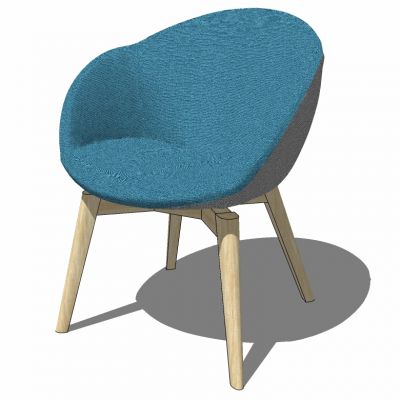 北欧现代休闲单椅