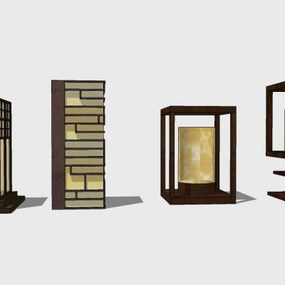 新中式庭院景观灯马灯落地灯