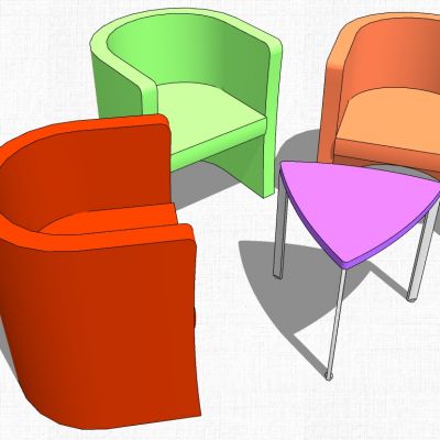 幼儿园家具儿童书桌椅