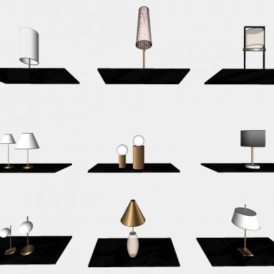 北欧现代轻奢床头小台灯